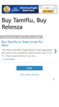Mobile Screenshot of buytamiflurelenza.blogspot.com