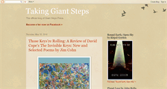 Desktop Screenshot of giantstepspress.blogspot.com