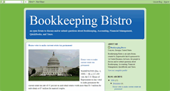 Desktop Screenshot of bookkeepingbistro.blogspot.com