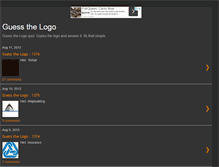 Tablet Screenshot of guessthelogo.blogspot.com