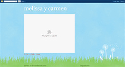 Desktop Screenshot of melissaycarmen.blogspot.com