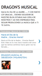 Mobile Screenshot of dragonsmusical.blogspot.com
