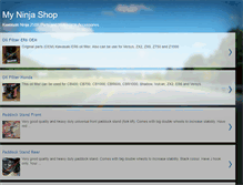 Tablet Screenshot of myninjashop.blogspot.com