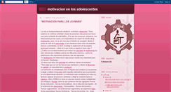 Desktop Screenshot of grupo1motivacionenlosadolecentes.blogspot.com