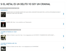 Tablet Screenshot of chilenosmetaleros.blogspot.com