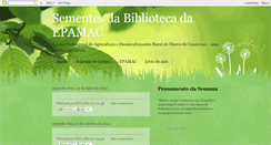Desktop Screenshot of bibliotecaepamac.blogspot.com