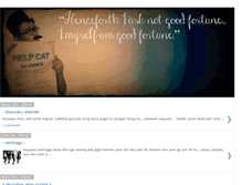 Tablet Screenshot of imnotafortuneteller.blogspot.com