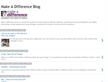 Tablet Screenshot of makeadifferenceservice.blogspot.com