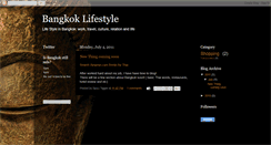 Desktop Screenshot of lifestylebkk.blogspot.com