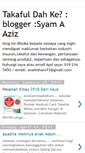 Mobile Screenshot of jomtakaful-hisham.blogspot.com