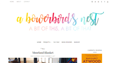 Desktop Screenshot of abowerbirdsnest.blogspot.com