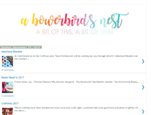 Tablet Screenshot of abowerbirdsnest.blogspot.com