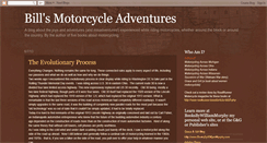 Desktop Screenshot of billsmotorcycleadventures.blogspot.com