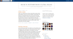 Desktop Screenshot of pittsburghultrablog.blogspot.com