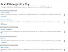 Tablet Screenshot of pittsburghultrablog.blogspot.com