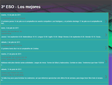 Tablet Screenshot of 3esolosmejores.blogspot.com