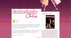 Desktop Screenshot of exclusivelychloe.blogspot.com