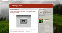 Desktop Screenshot of mycomedycircus.blogspot.com