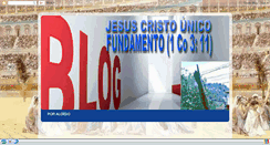 Desktop Screenshot of jesuscristounicofundamento.blogspot.com