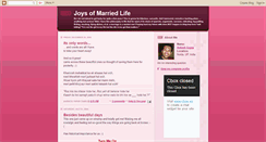 Desktop Screenshot of joysofmarriedlife.blogspot.com