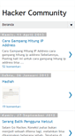 Mobile Screenshot of go-hacker-community.blogspot.com