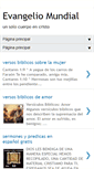 Mobile Screenshot of evangelio-mundial.blogspot.com