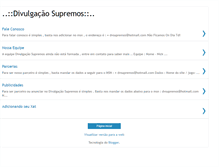 Tablet Screenshot of dv-supremos.blogspot.com