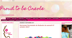 Desktop Screenshot of lepetitatelierdemamacreole.blogspot.com