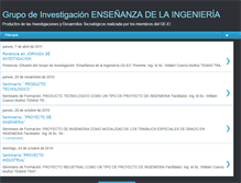 Tablet Screenshot of ensenanzadelaingenieria.blogspot.com