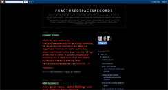 Desktop Screenshot of fracturedspaces.blogspot.com