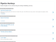 Tablet Screenshot of pipettemonkeys.blogspot.com