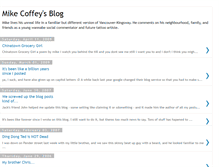 Tablet Screenshot of mikecoffey.blogspot.com