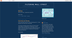 Desktop Screenshot of filteringwallstreet.blogspot.com