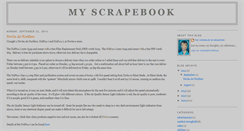 Desktop Screenshot of mycyberscrapebook.blogspot.com