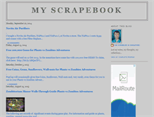 Tablet Screenshot of mycyberscrapebook.blogspot.com