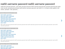Tablet Screenshot of nod32usernamepassword.blogspot.com