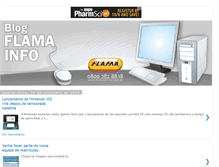 Tablet Screenshot of blogflamainfo.blogspot.com
