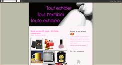 Desktop Screenshot of exhibee.blogspot.com