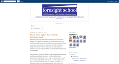 Desktop Screenshot of foresightschooloffinance.blogspot.com