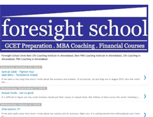 Tablet Screenshot of foresightschooloffinance.blogspot.com