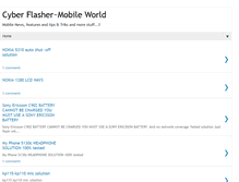 Tablet Screenshot of cyberflasher.blogspot.com