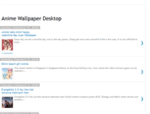 Tablet Screenshot of animewallpaperdesktop.blogspot.com