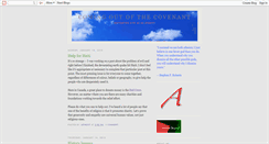 Desktop Screenshot of comingoutofthecovenant.blogspot.com
