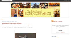 Desktop Screenshot of highdeserthomecompanion.blogspot.com