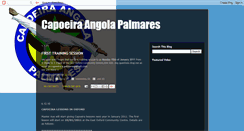 Desktop Screenshot of capoeira-palmares.blogspot.com