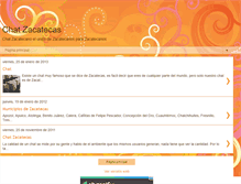 Tablet Screenshot of chatzacatecas.blogspot.com
