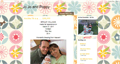 Desktop Screenshot of jojoandpoppy.blogspot.com