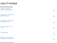 Tablet Screenshot of liegetvmusique.blogspot.com