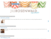 Tablet Screenshot of jillrosenwald.blogspot.com