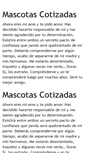 Mobile Screenshot of mascotas-cotizadas.blogspot.com